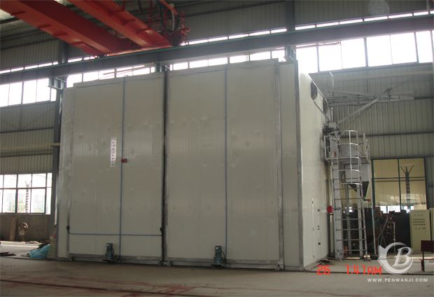 機(jī)械回收式噴砂房