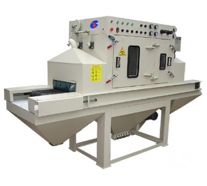 輸送式自動噴砂機(jī)